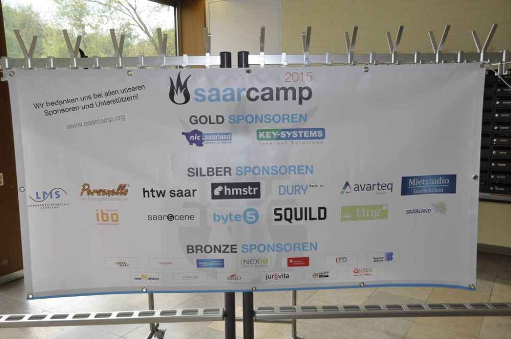 Opensaar tritt beim Saarcamp als Bronze Sponsor auf.