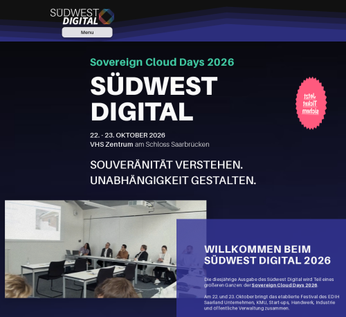 Webseite der Veranstaltung - Termin und Ort